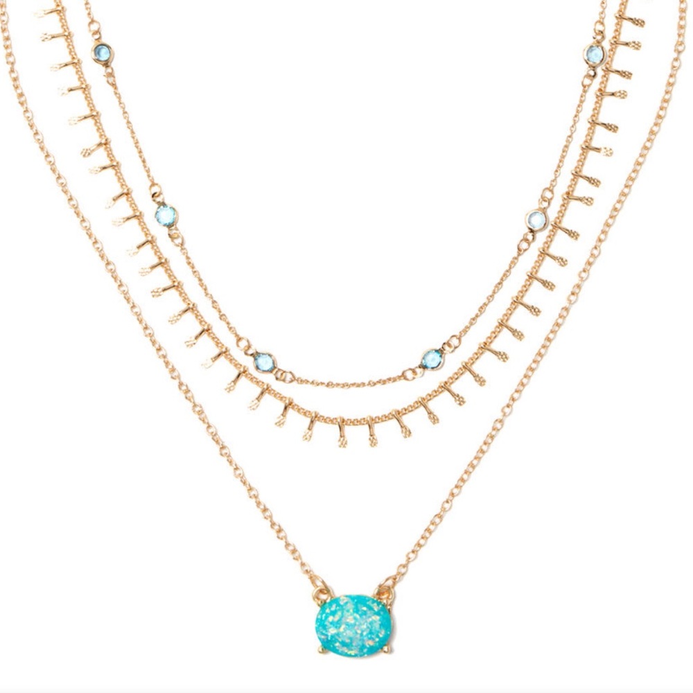 **New*Triple Necklace Set**Multiple Ways to Wear**